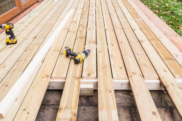 Damaged Deck Boards Repair Service