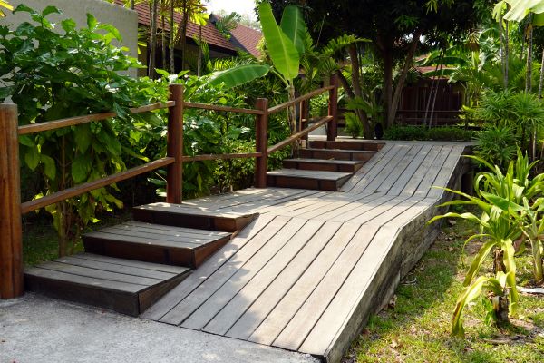 Wood Ramp Installation in West Chester