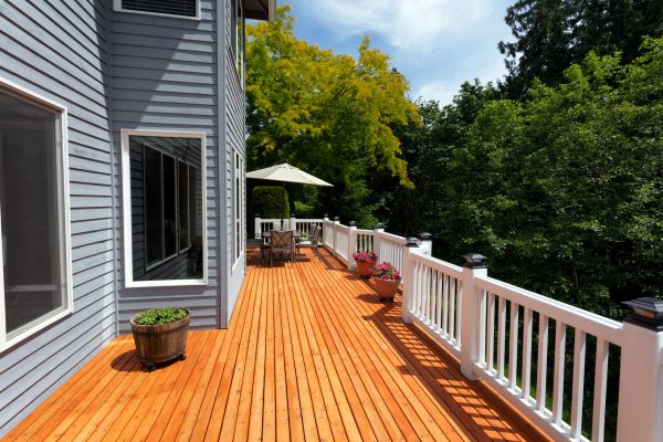 Cedar Deck Construction in West Chester